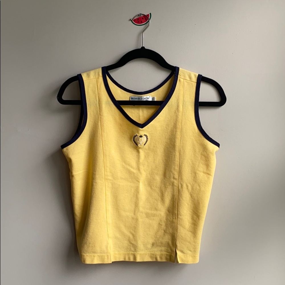Reposhing Super Cute Vintage Wimbledon Tank Top